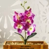 Mini Real-Touch Orchid Branches for Wedding & Home Displays 4