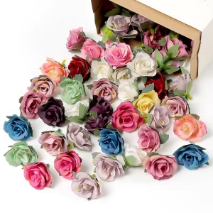 10/20/50Pcs Mini Roses for Wreaths & Wedding Garlands 1