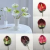 Real-Touch Anthurium Stem for Christmas & Wedding Decor 5